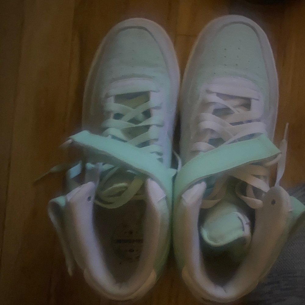 Nike Mint Green High-Top Sneakers